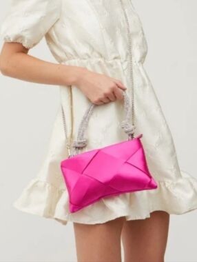 Valkyrie Woven Evening Bag  Urbandale Expressions Magenta NWT